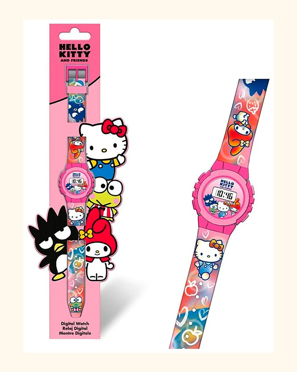 Hello Kitty and Friends digitális karóra