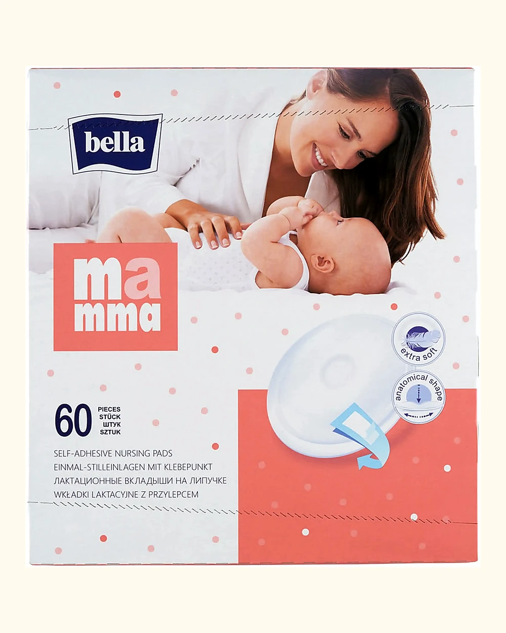 Mamma Bella öntapadós melltartóbetét 60 db