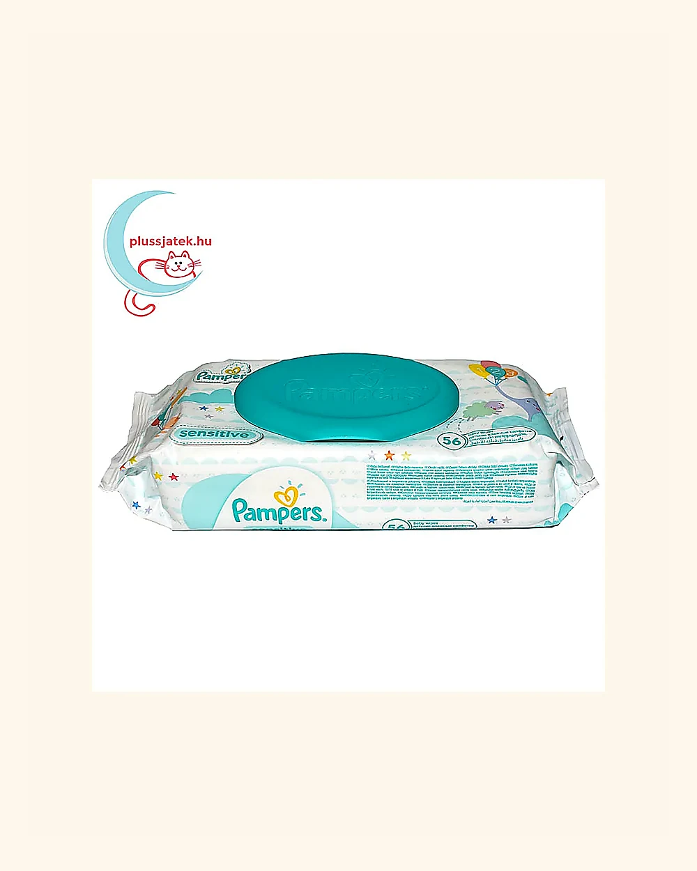 Pampers Sensitive nedves törlőkendő 4 x 80 db